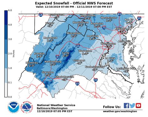 MD Weather: Winter Weather Advisory Issued For Parts Of Maryland ...