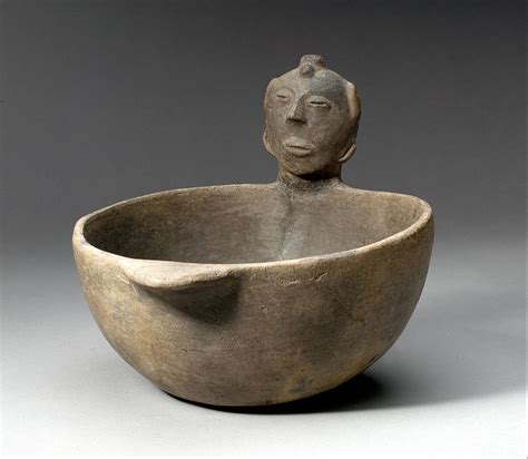 Bowl, Head on Rim | Mississippian | The Met | Ceramic sculpture, Ancient pottery, Ceramic bowls