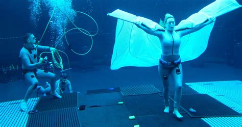 New Avatar 2 Set Image Goes Underwater with Kate Winslet as Ronal