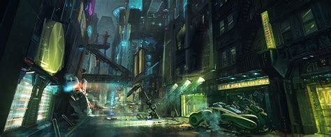 Teaser Trailer Environment Art - Cyberpunk 2077 Art Gallery