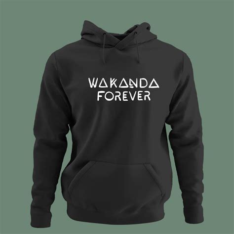 Wakanda Forever Hoodie Black Panther Sweatshirt Unisex Men & Women - Etsy