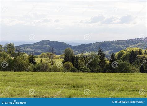 Green Landscape at Springtime at South Germany Countryside Stock Photo - Image of outside ...