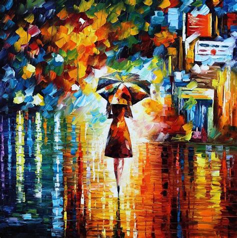 The Fusion Of Colors In Leonid Afremov’s Nostalgic Oil Paintings | Bored Panda