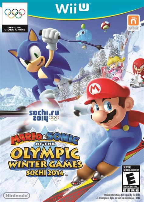 Mario & Sonic at the Sochi 2014 Olympic Games - Nintendo Wii U Game