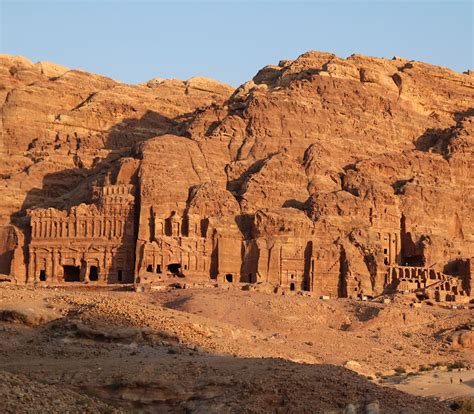 Royal Tombs, Petra. Art Destination Jordan