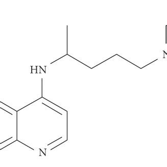 Chemical structure of (a) hydroxychloroquine (HCQ) and (b) chloroquine... | Download Scientific ...