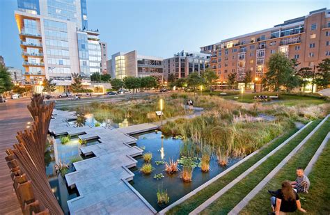 Tanner Springs Park, Portland, USA | StudioDreiseitl | Landscape design, Landscape architect ...