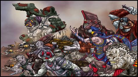 A more, ah...colorful rendition of the Locust Horde | Gear art, Gears ...