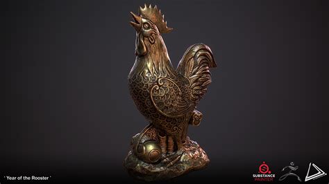 Year of the Rooster (Statue Sculpt) — polycount