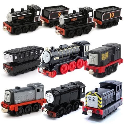 Genuine Thomas And Friends Black Trains Donald Douglass Brother Model Toy Kids Toys Boys 1:43 ...