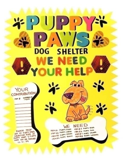 Animal Shelter Donation Flyer Template