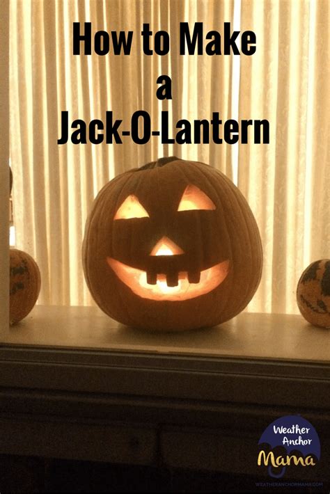 Teaching Kids How to Carve a Jack-O-Lantern | Weather Anchor Mama