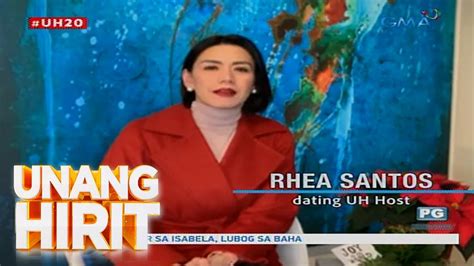 Unang Hirit: Video Call with Rhea Santos! - YouTube