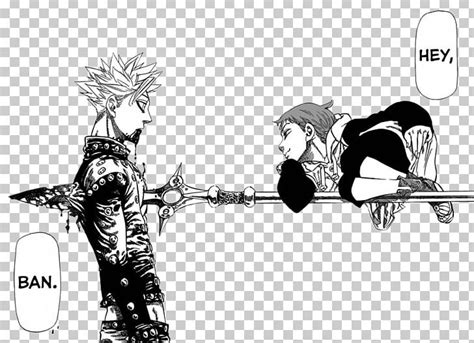 Meliodas The Seven Deadly Sins Manga PNG, Clipart, Anime, Art, Bahasa Indonesia, Black And White ...