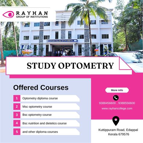 Optometry Diploma Courses in Kerala Trends | by rayhancollege | Medium