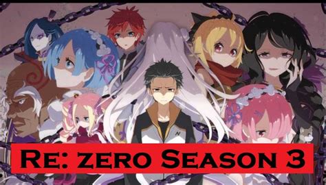 Re:Zero Season 3 Release Date, Cast And Plot and Latest Updates 2021