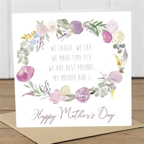 Free Printable Mothers Day Cards For Friends