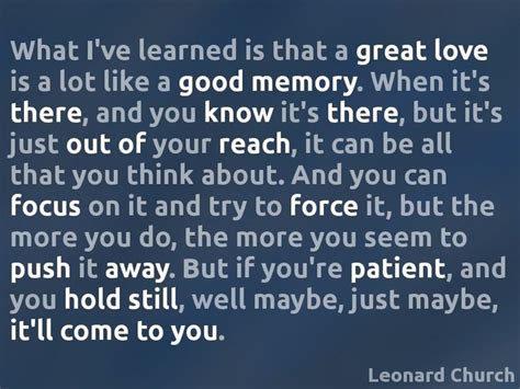 Leonard Church Rvb Quotes. QuotesGram