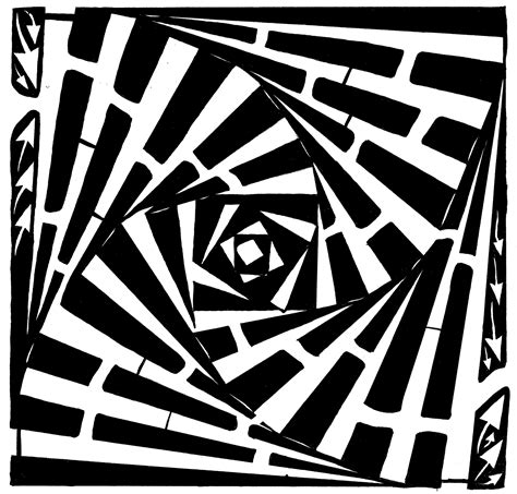 Mazes that are optical illusions and real works of art. Maze entrances ...