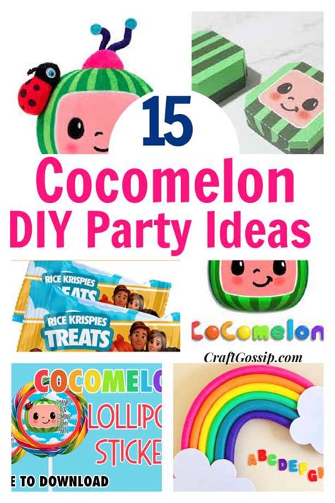 Cocomelon DIY Party Ideas & Free Printables – Craft Gossip