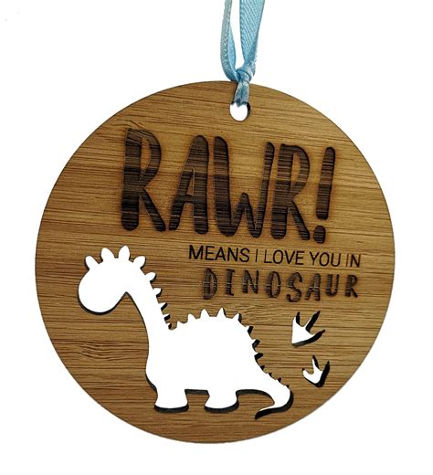 Bamboo Dinosaur Hanging Decoration – MB Prints