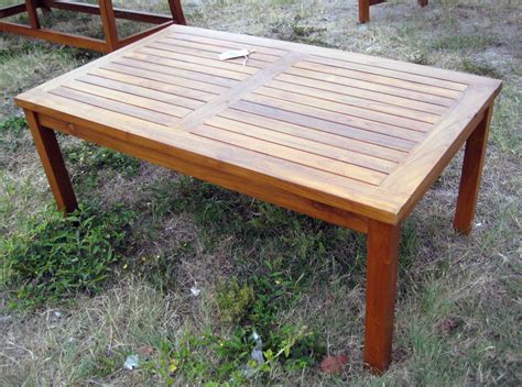 Teak wood Coffee Table | Teak outdoor coffee table, Teak coffee table ...