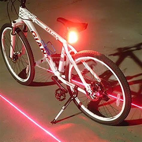 6.5cm x 2.5cm x 5.7cm rechargeable Red LED Bicycle Light Led Bike Light ...