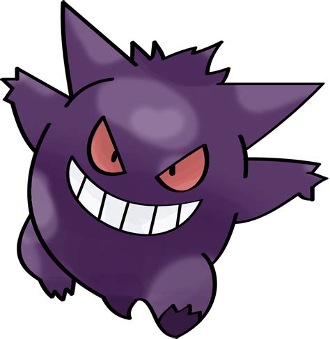 Gengar - The Shadow Pokemon! *Redo* by RealScyler on DeviantArt