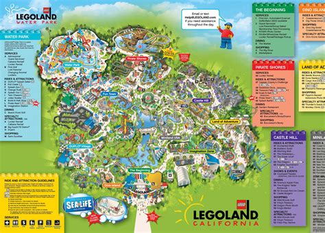 Legoland California Map