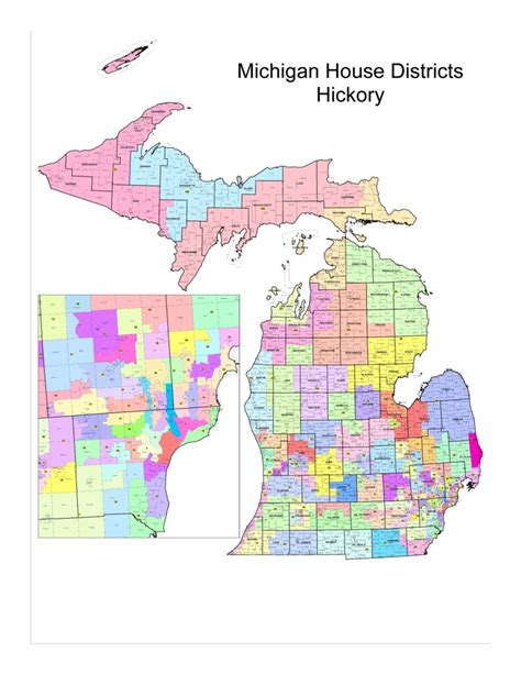 Michigan State Representative District Map - Angie Bobette