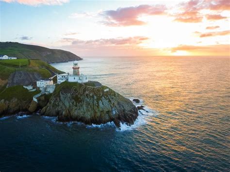 Baily Lighthouse. Howth. Ireland Stock Image - Image of headland, hill: 94867295