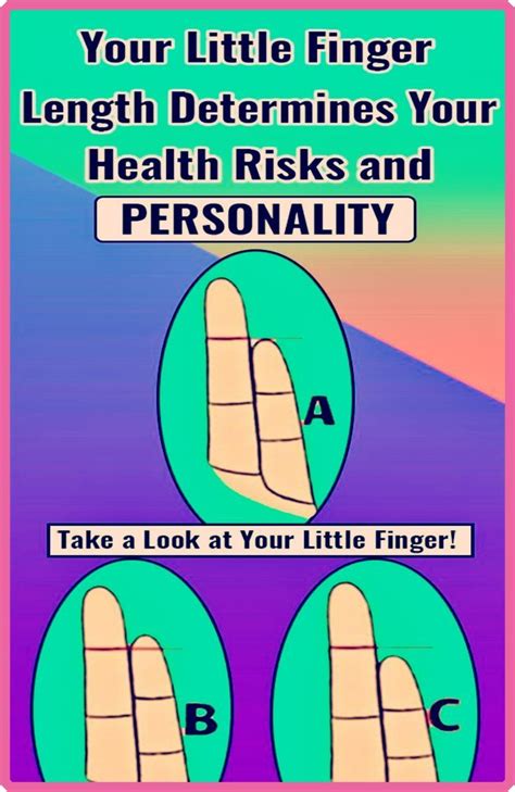 Your little finger length determines your health risks and personality – Artofit