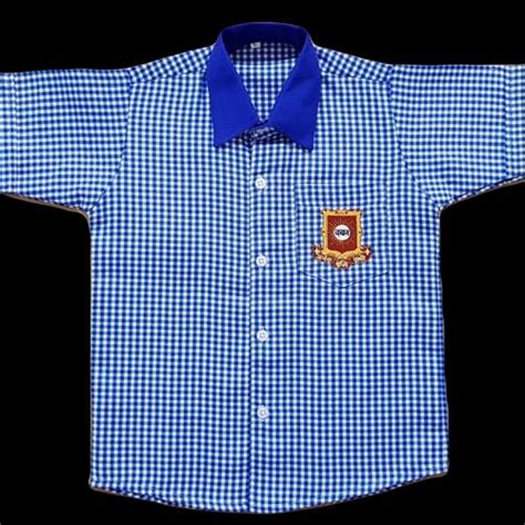 Summer Cotton School Uniform Shirt at Rs 140/piece in Meerut | ID: 23762272748