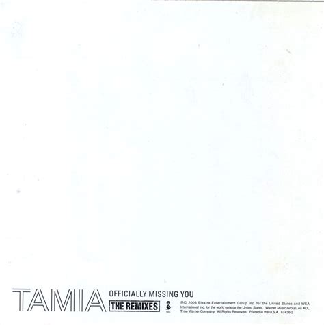 highest level of music: Tamia - Officially Missing You [The Remixes ...