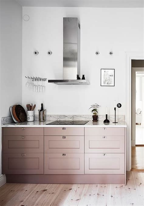 Dusty Pink Kitchen Cabinets - Kitchen Ideas Style