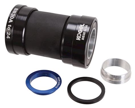 Kogel Bearings Ceramic Bottom Bracket (Black) (BB30A) [BB30A-24GXP-R] | Parts - Nashbar