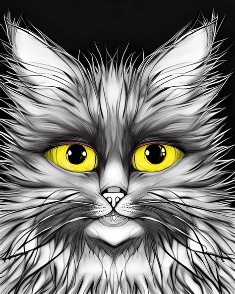 Crazy Cat Eyes · Creative Fabrica