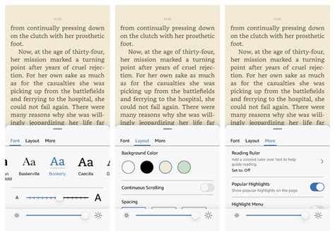 The updated Kindle iOS app offers revamped menu; still no auto theme ...