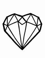 Diamond Coloring Pages Free Printable PDF sketch template