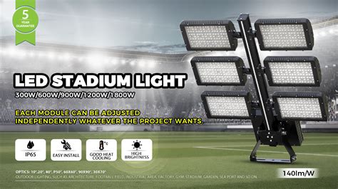 What Are The Design Process Of Stadium Lighting