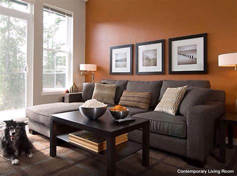 Burnt Orange Paint Color Living Room : 20 Fabulous Shades Of Orange Paint And Furnishings Laurel ...