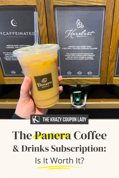 The panera coffee drinks subscription is it worth it – Artofit