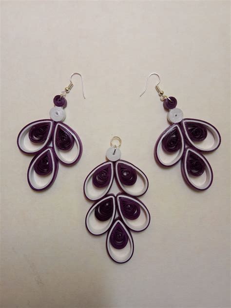 Quilling Jewellery Set!! | Quilling jewelry, Quilling, Jewelry sets