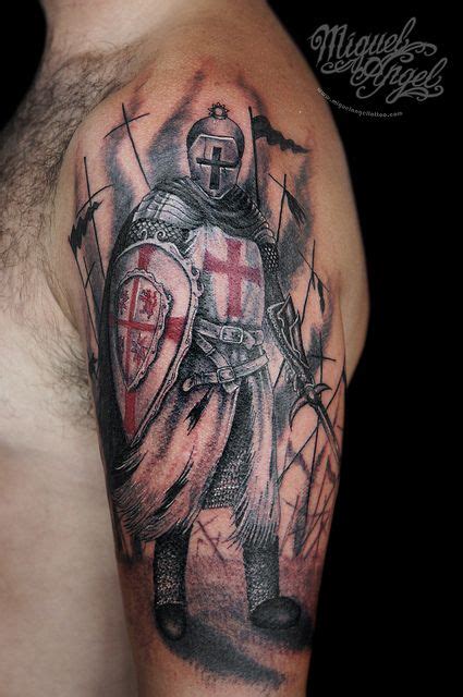 Crusader Knight Templar Tattoo