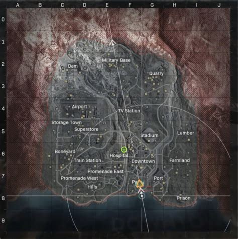 Complete Call of Duty Warzone Map Revealed; Includes Markers, Locations & More - MP1st