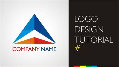 Logo design tutorials - Company logo - YouTube