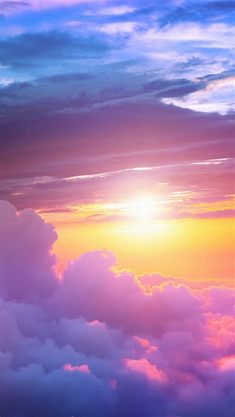 Sunrise Clouds Wallpaper