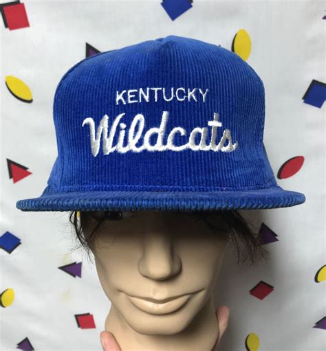 Ncaa Kentucky Wildcats Corduroy Snapback Hat As-is | Boardwalk Vintage