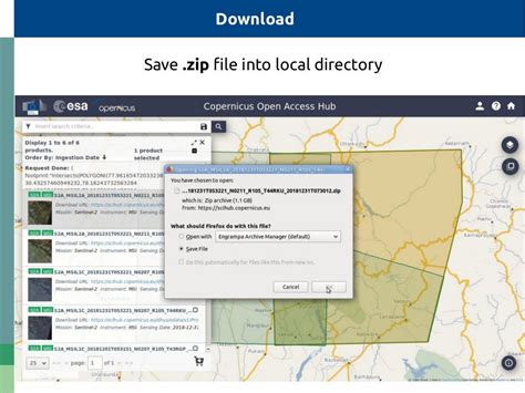 How to download Sentinel 2 satellite data