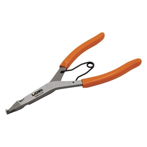 Lang Tools® 1409 - Straight Right Angle Tips Lock Ring Pliers - TOOLSiD.com